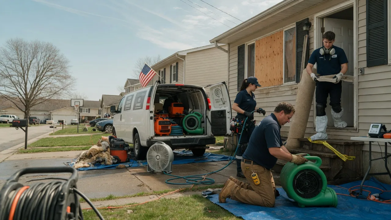 Water Damage Restoration in Mound City, KS near me